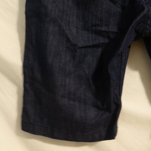 H&M | kids 12-13 years | Dark Blue Lightweight Pull-On Denim / Jean Shorts | NWT - Picture 14 of 16